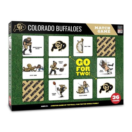 YOUTHEFAN YouTheFan 2501017 NCAA Colorado Buffaloes Licensed Memory Match Game 2501017